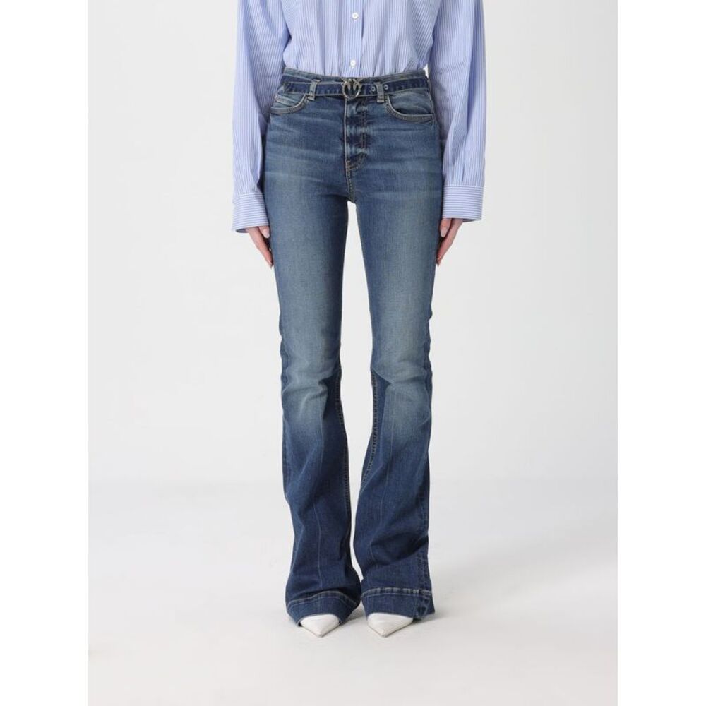 Pinko Women Straight Denim Jeans Pinko